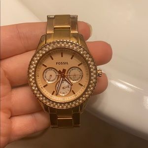 Fossil Rose Gold Watch